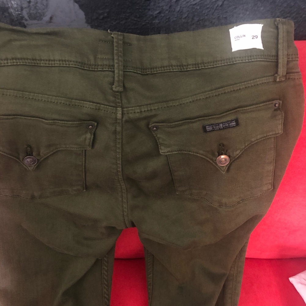 Hudson Olive green jeans
